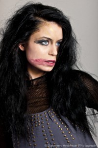 Model Nikki Fontana, Makeup Catie Friel
